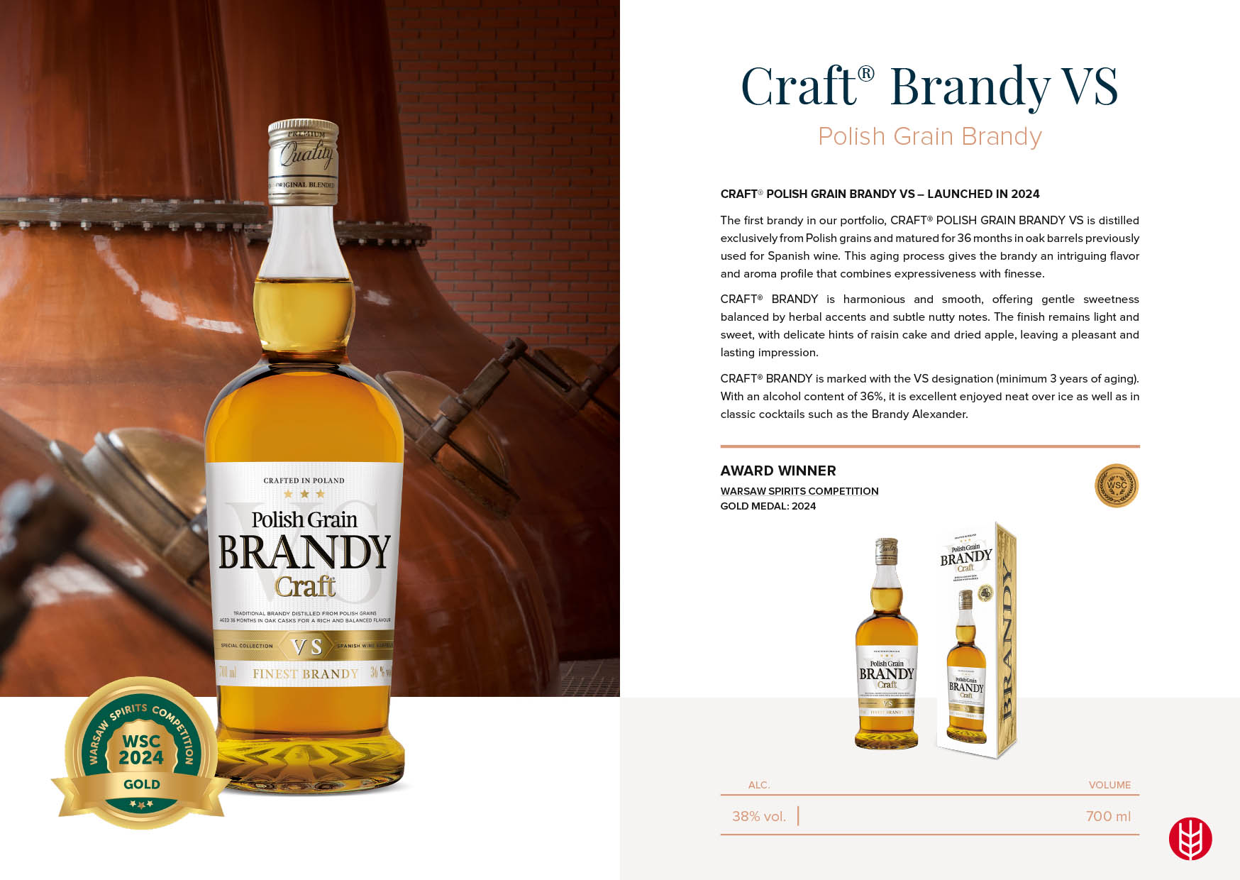 Craft® Polish Grain Brandy - Grupa AWW